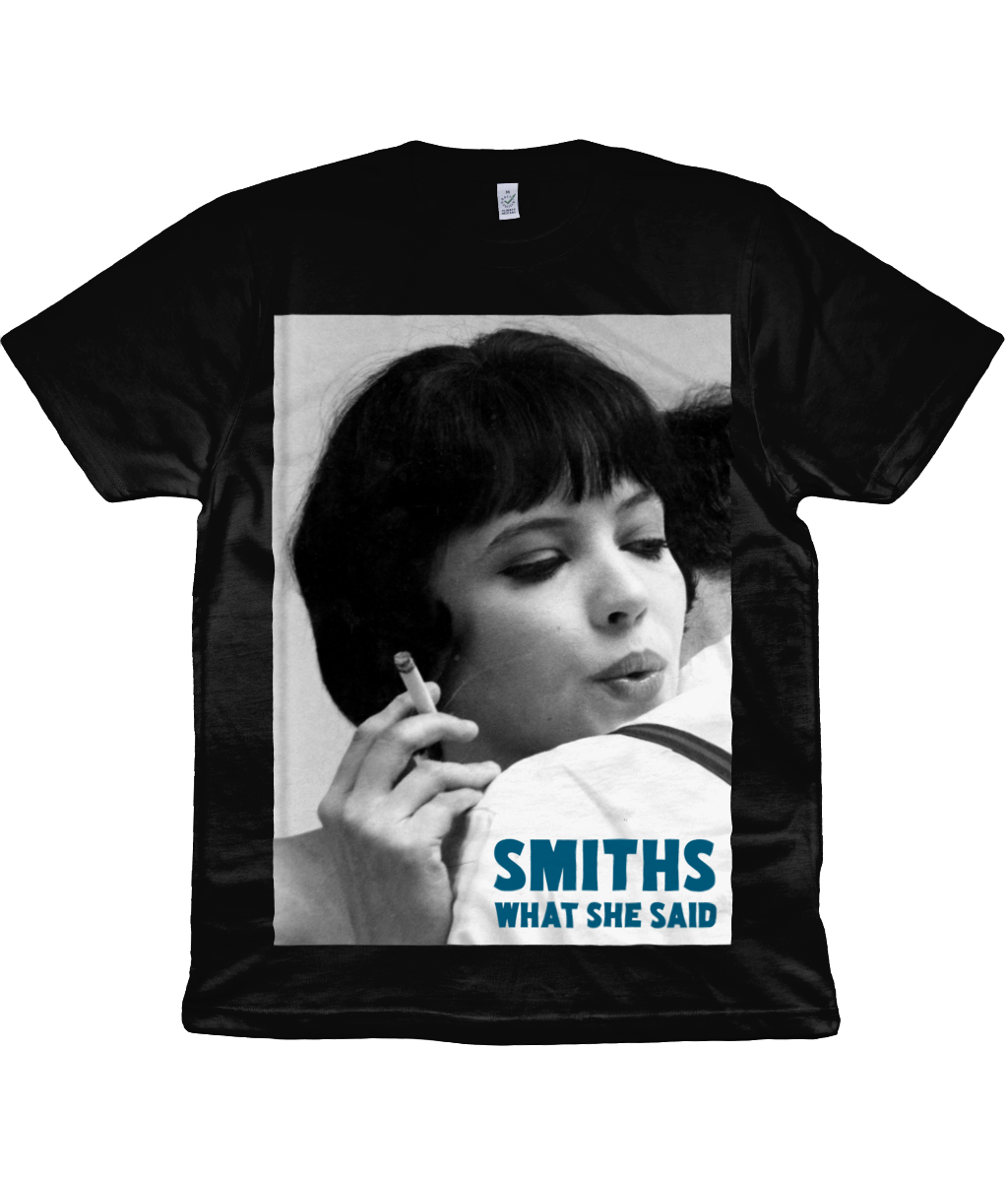 THE SMITHS - WHAT SHE SAID - ANNA KARINA - Black & White