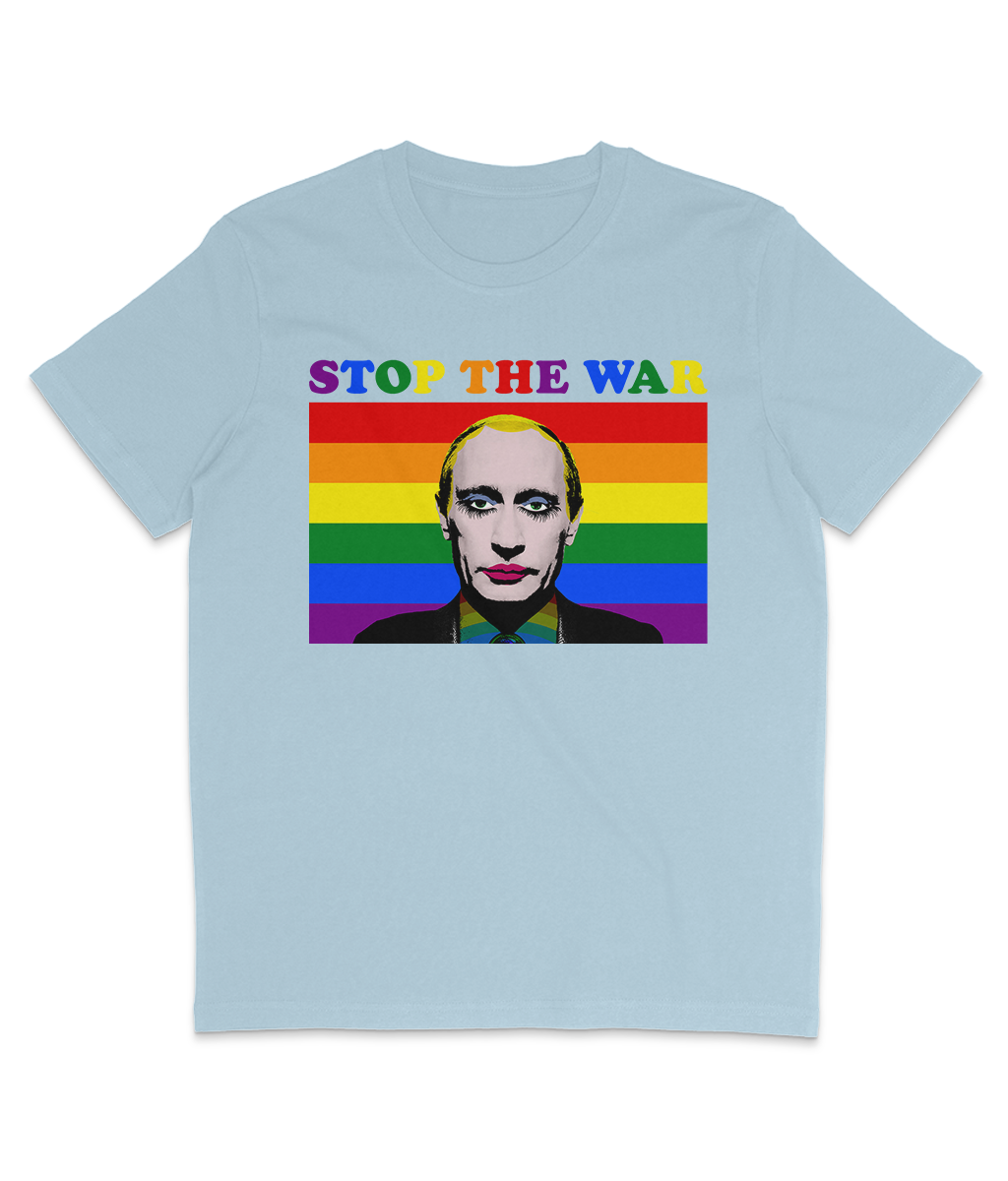 Putin - STOP THE WAR - Flag