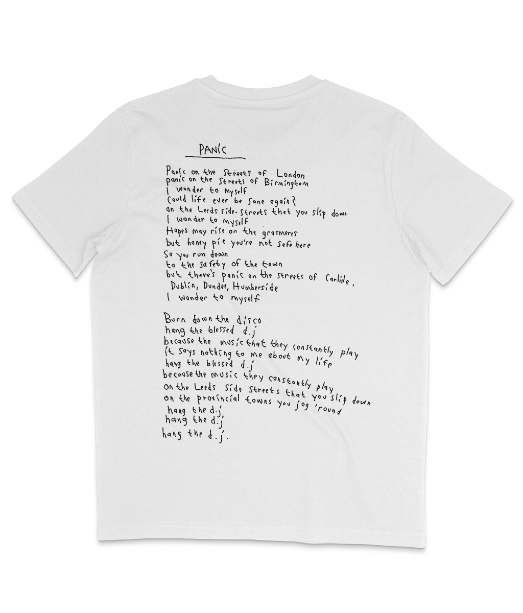 The Smiths - HANG THE DJ ! - Panic 1986 Promo - With Back Print Lyrics