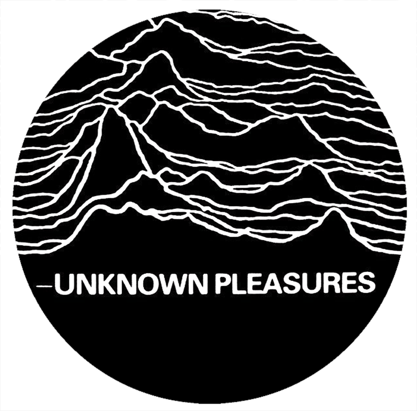 Joy Division - UNKNOWN PLEASURES - 1979 - UK Promo Poster - FAC 10