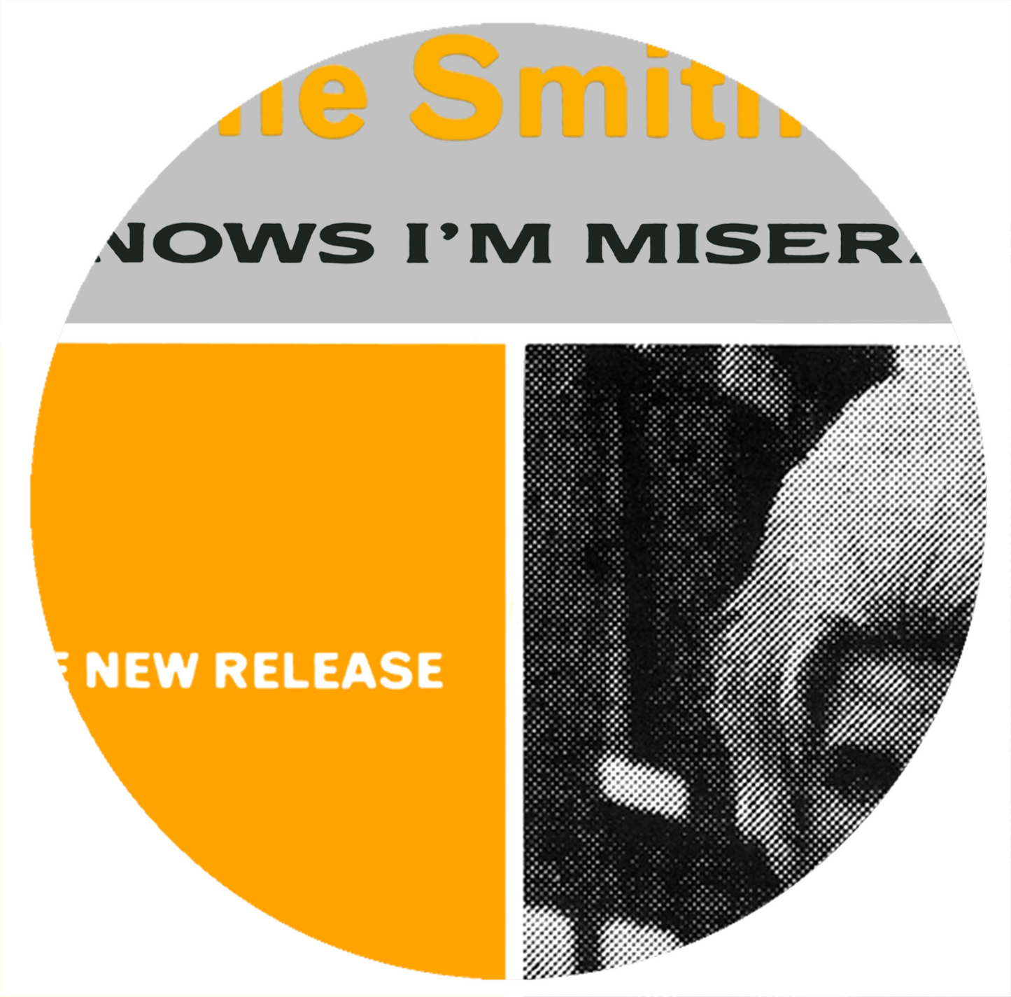 The Smiths - HEAVEN KNOWS I'M MISERABLE NOW - 1984 - Beach Towel