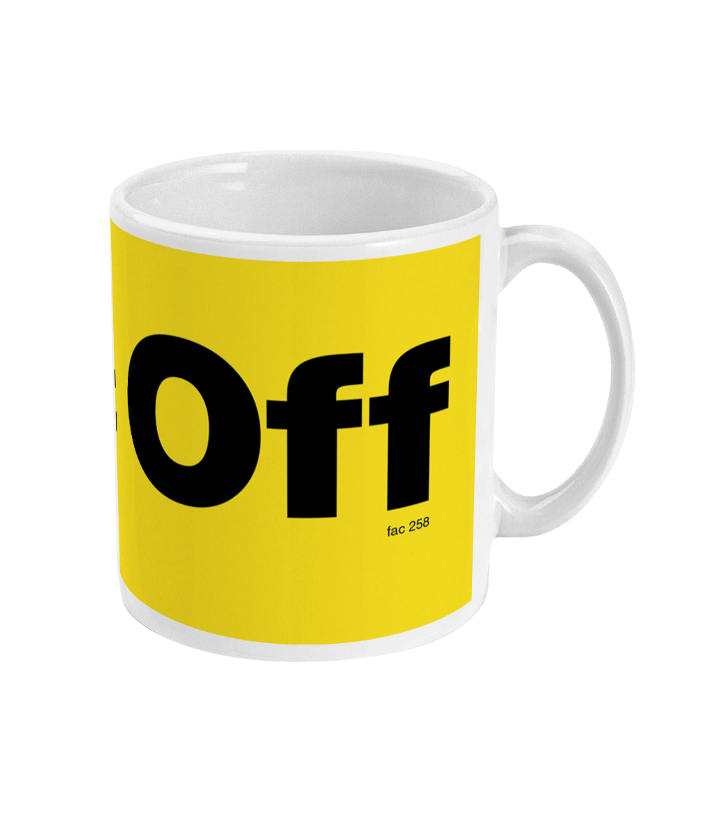 Faç Off - Yellow & Black - MUG