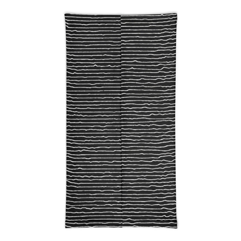 Joy Division - UNKNOWN PLEASURES - Full Print - Face Mask & Neck Gaiter
