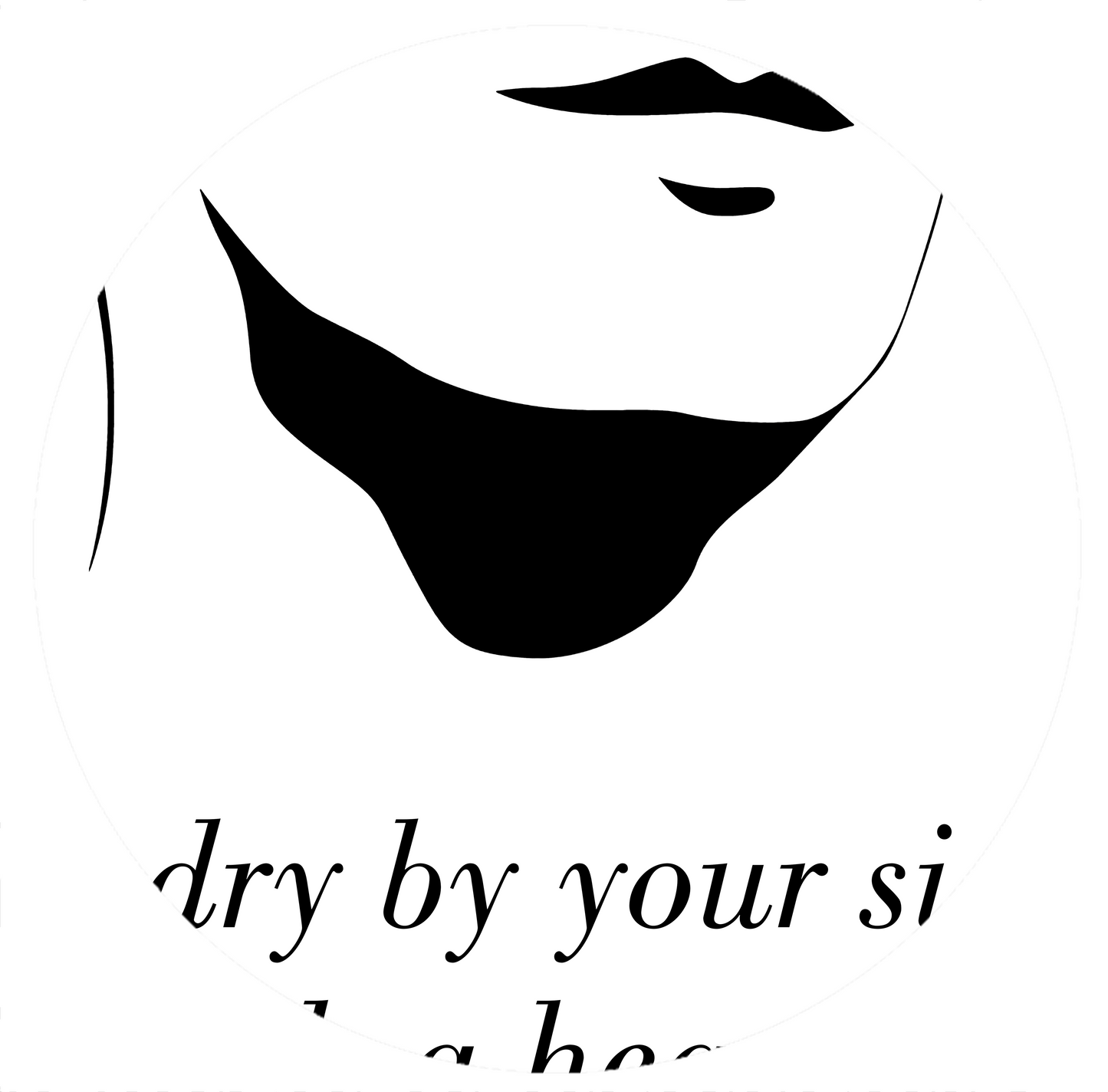 The Smiths - "To dry by your side is such a heavenly way to dry" - White - Beach Towel