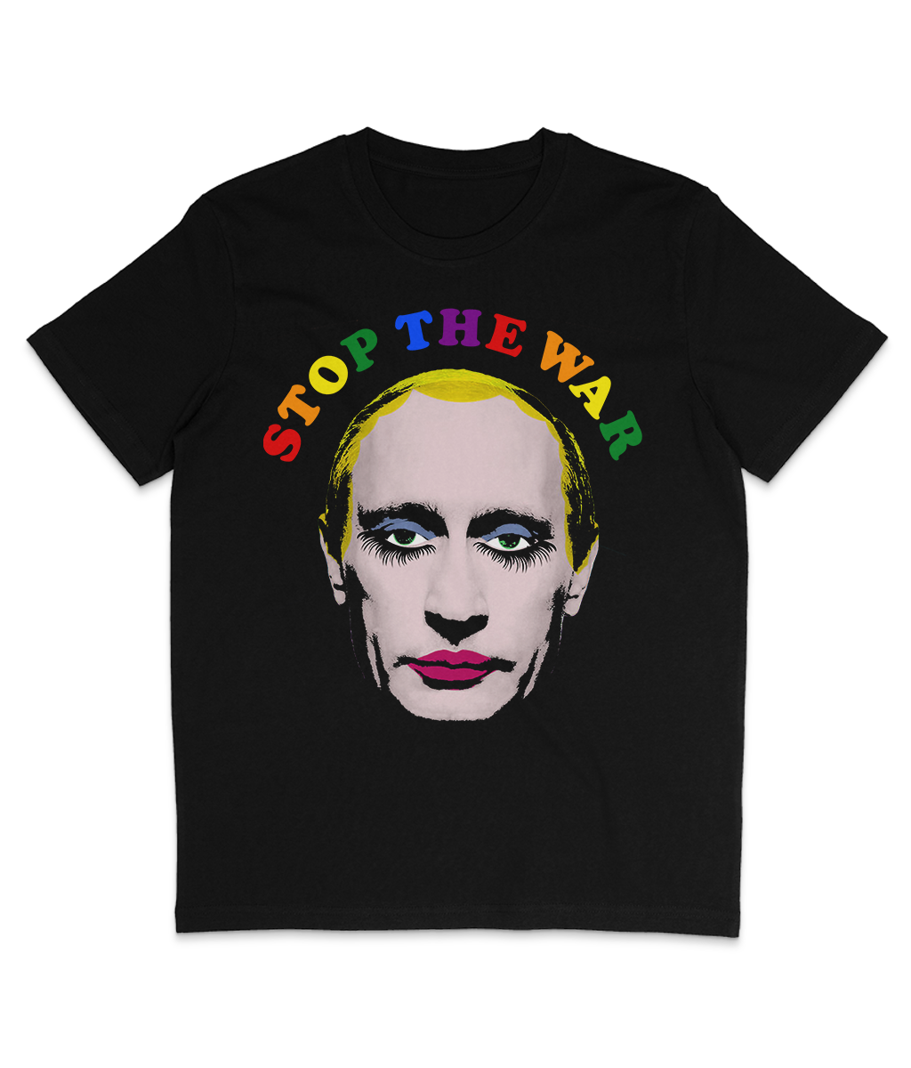 Putin - STOP THE WAR - Black
