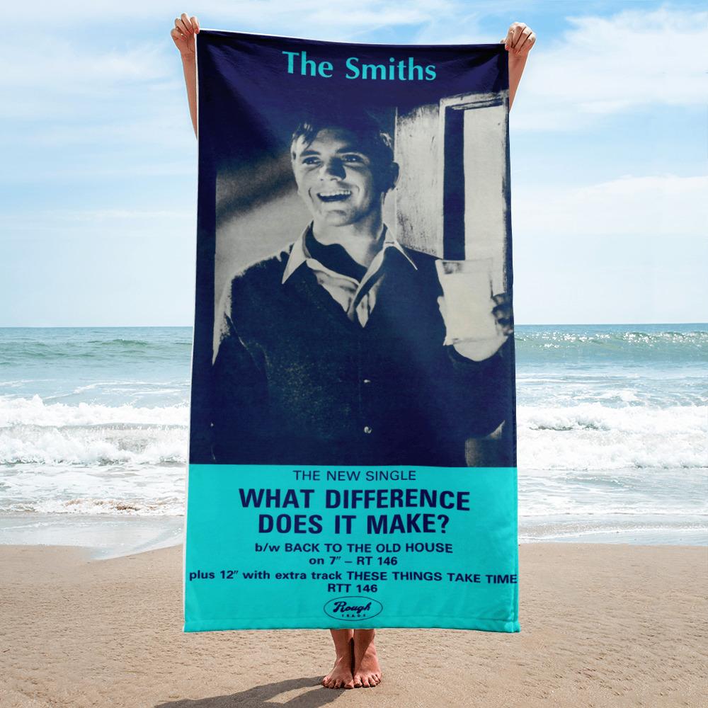 The Smiths - WHAT DIFFERENCE DOES IT MAKE? - 1984 - Beach Towel