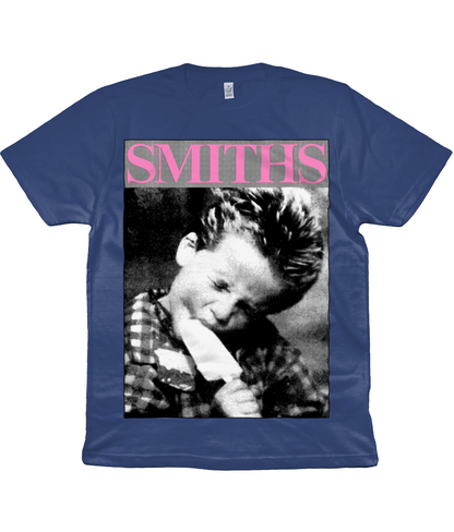 THE SMITHS - 'Boy With Lolly' - 1986 - Pink & Black - Denim Blue