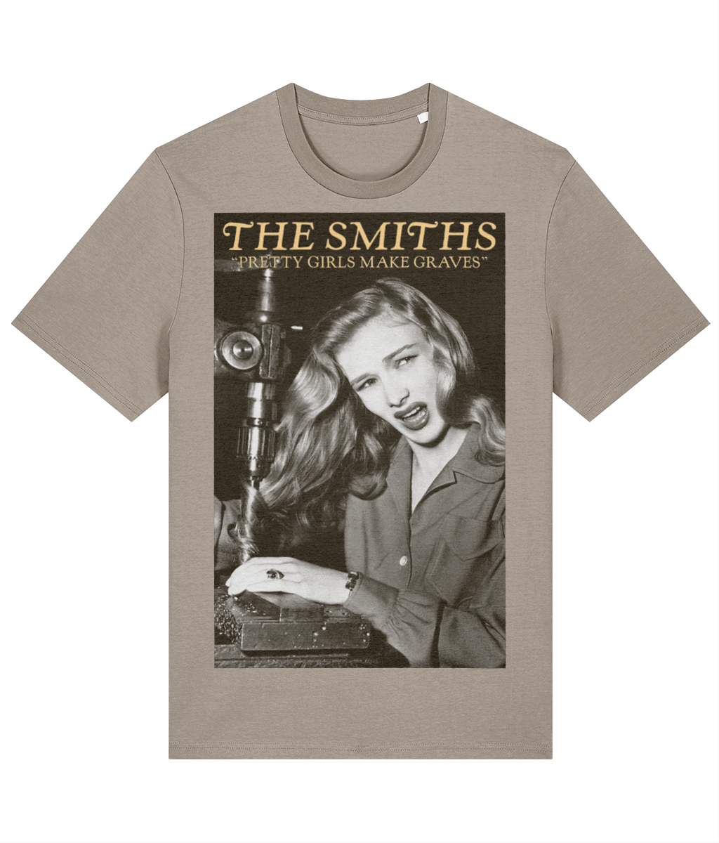 The Smiths - Pretty Girls Make Graves - Veronica Lake - Sepia - Back Print