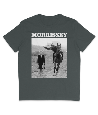 Morrissey - Tour 2018 - Thatcher Backdrop - White Text