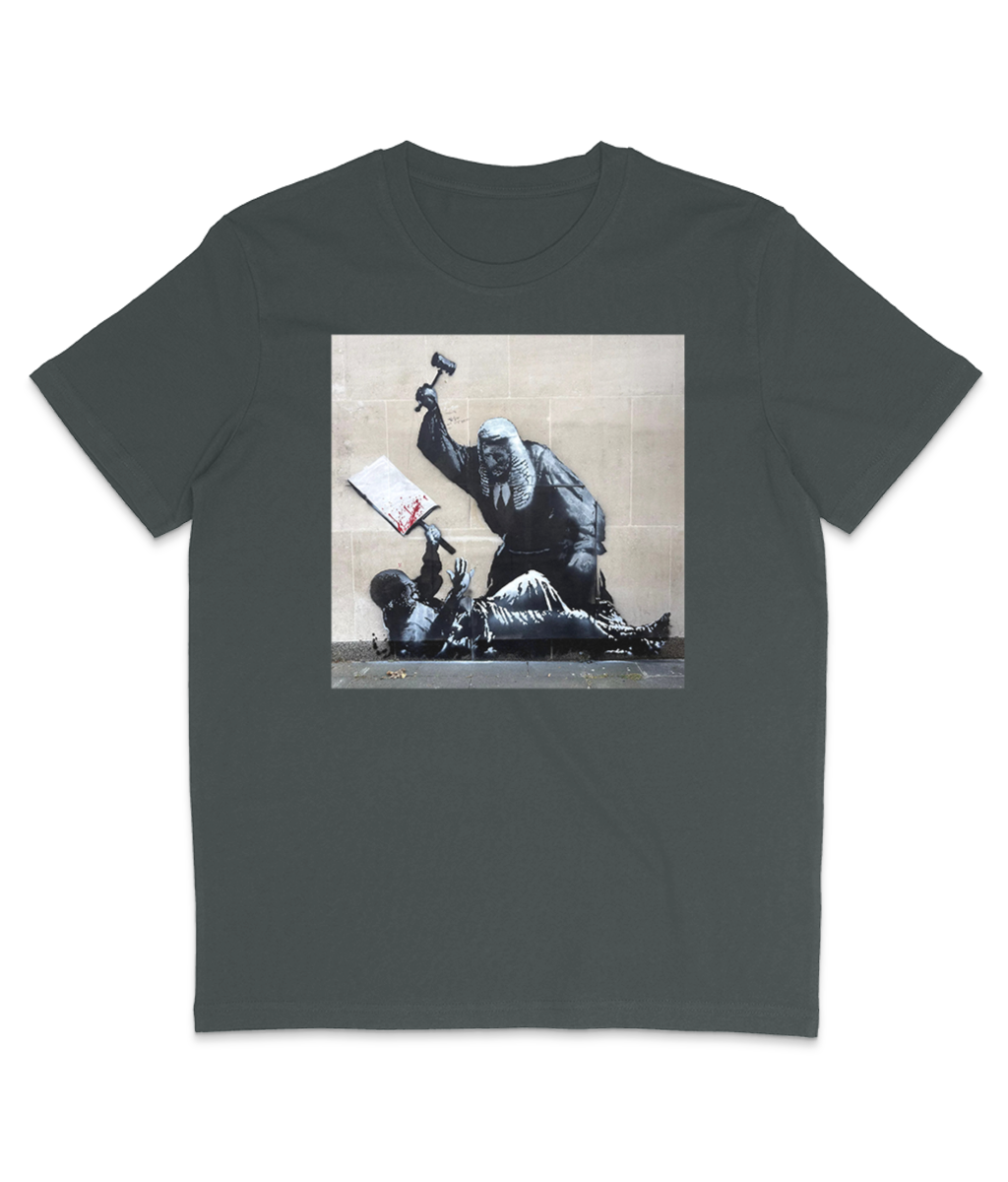 Banksy - Royal Courts Of Justice - Square