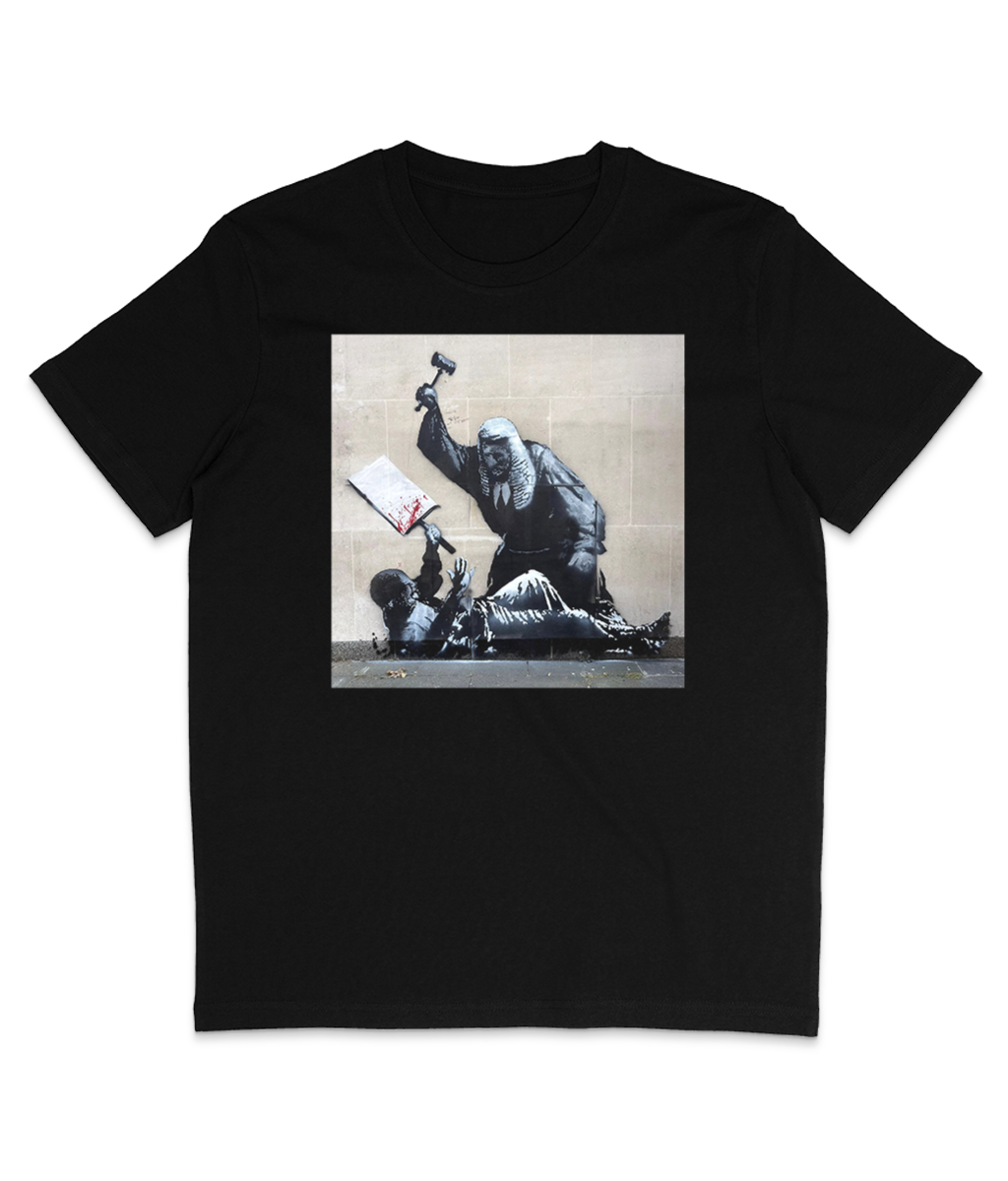 Banksy - Royal Courts Of Justice - Square