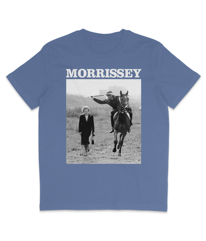 Morrissey - Tour 2018 - Thatcher Backdrop - White Text