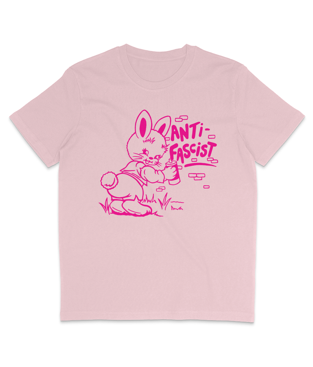 Antifa Bunny - Bright Pink