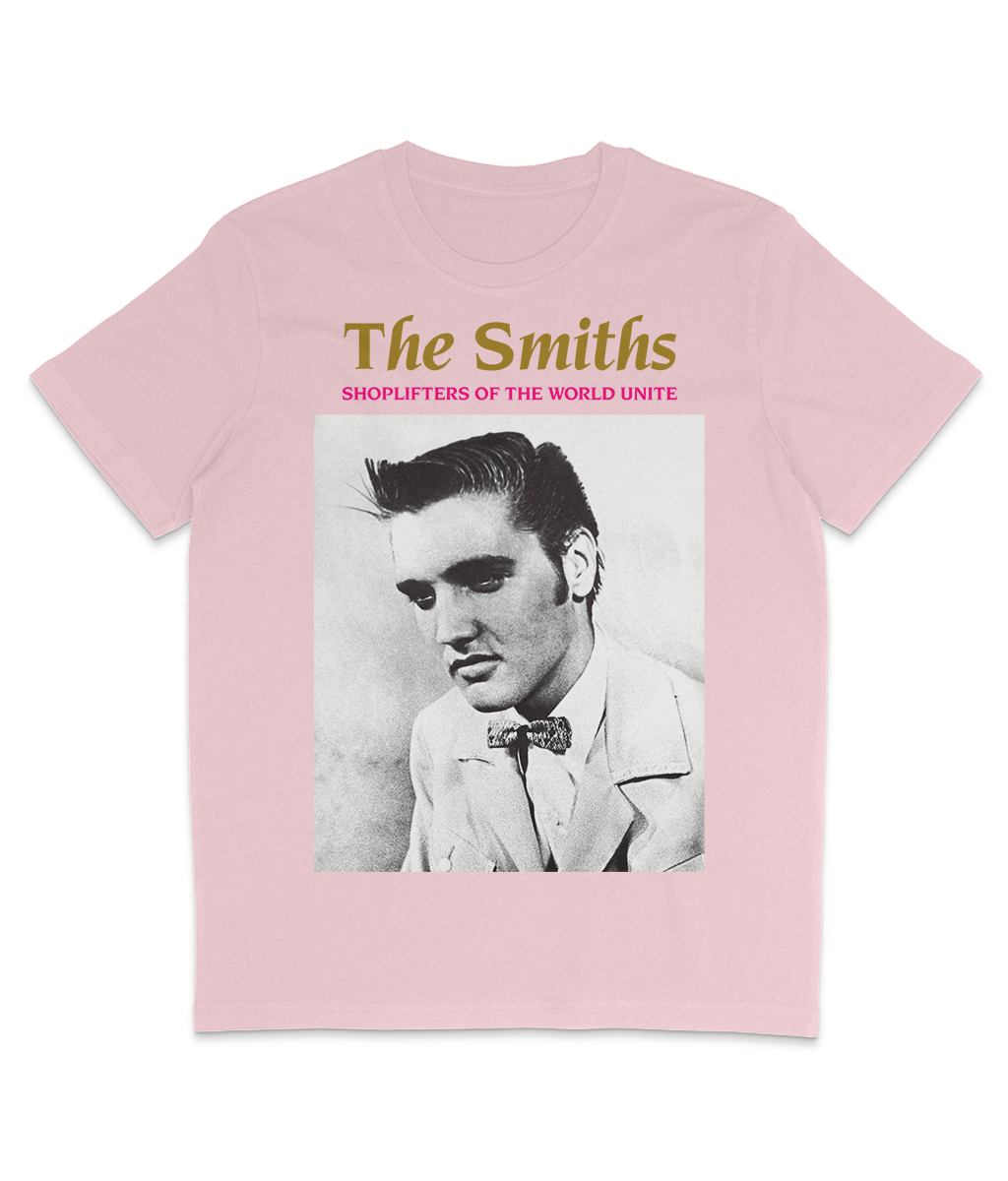 The Smiths- Shoplifters Of The World Unite - 1987 - Promo - Gold & Pink