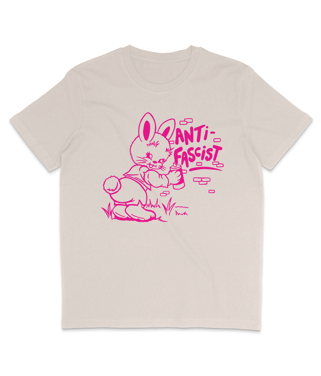 Antifa Bunny - Bright Pink