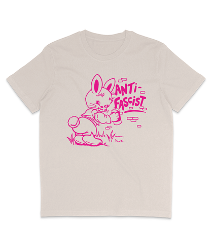 Antifa Bunny - Bright Pink