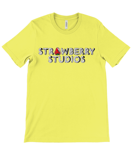 Strawberry Studios Text - Yellow