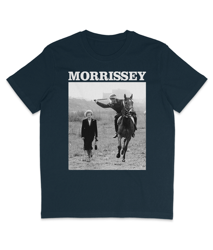 Morrissey - Tour 2018 - Thatcher Backdrop - White Text