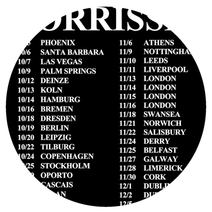 Morrissey - Kenny Lane - Oye Esteban Tour - 1999 - Halftone