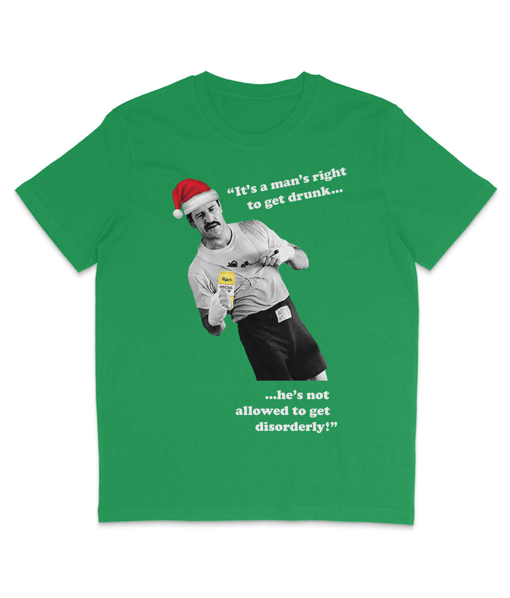 Paul Sykes - "It's a man's right to get drunk..." - Christmas - Green