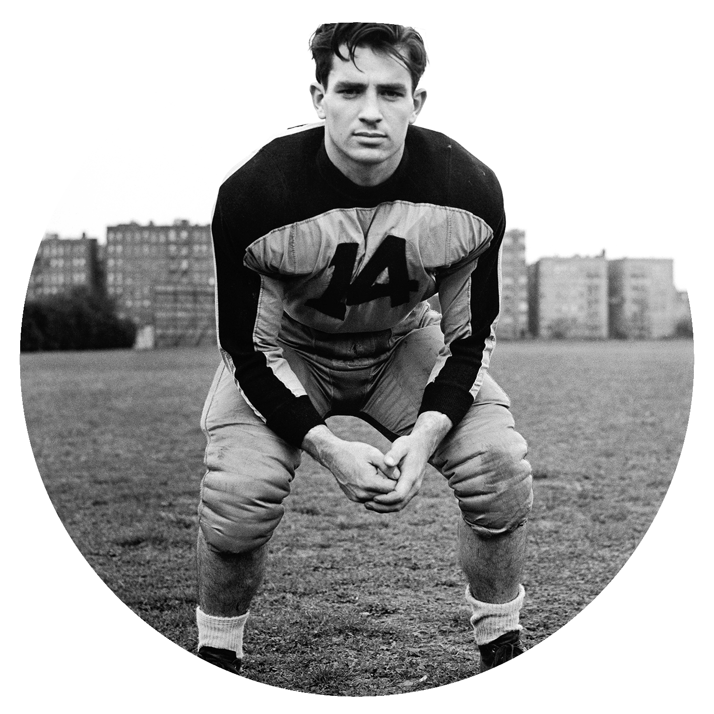 Jack Kerouac - Columbia Football - 1942 - V-Neck