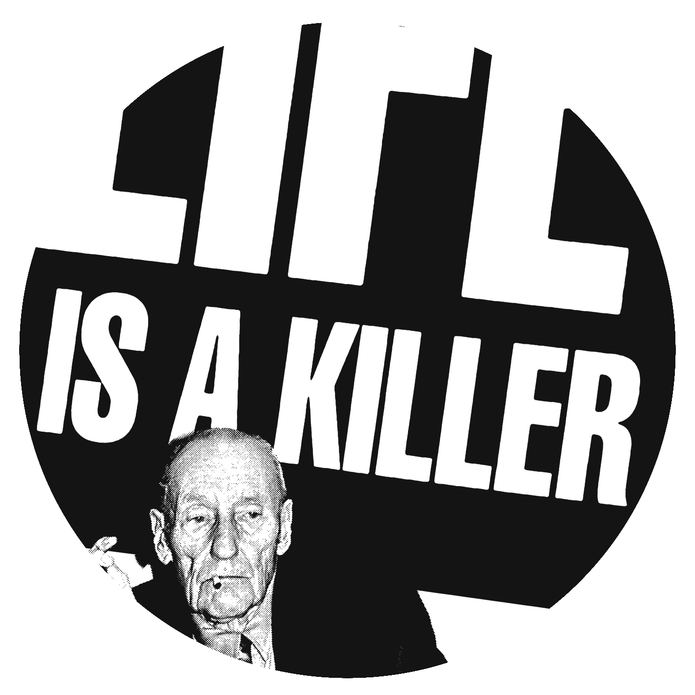 William S. Burroughs - Life Is A Killer - Black