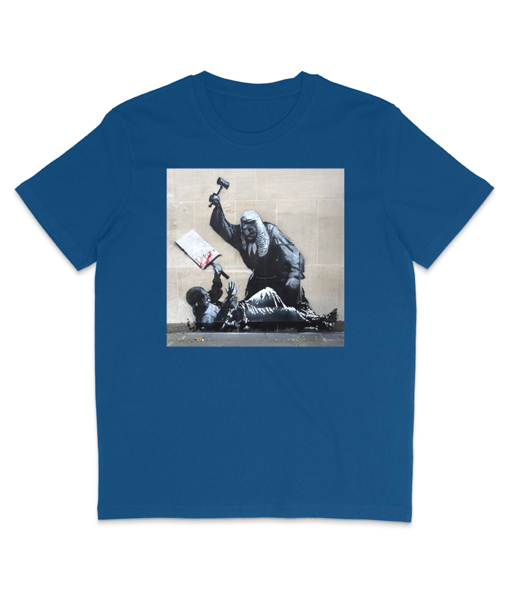 Banksy - Royal Courts Of Justice - Square