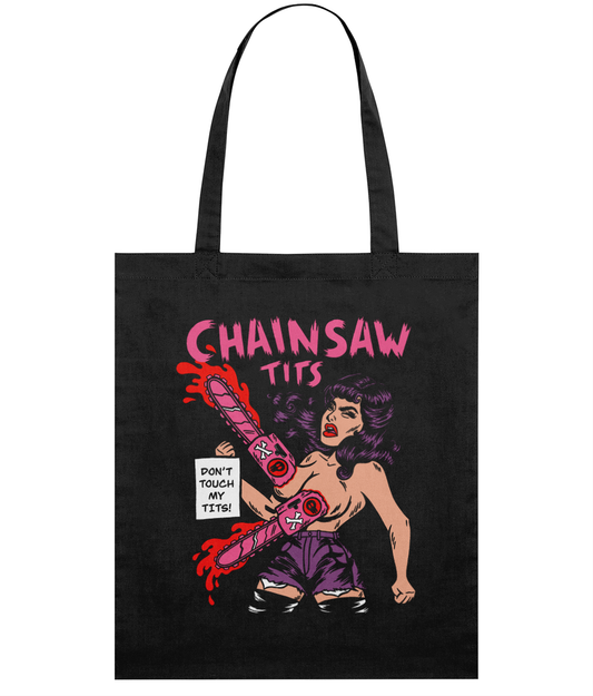 Chainsaw Tits - Tote Bag