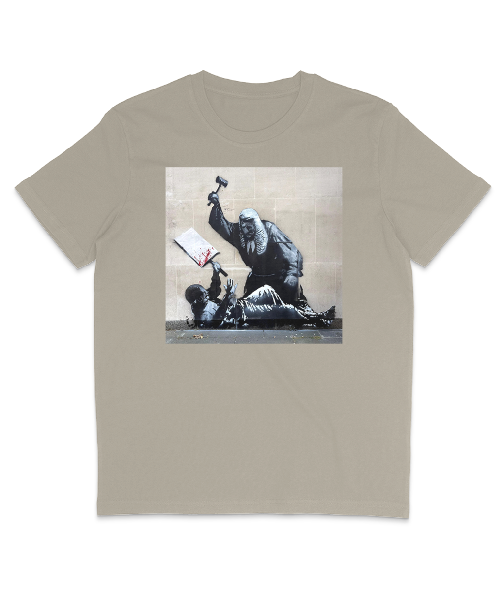 Banksy - Royal Courts Of Justice - Square