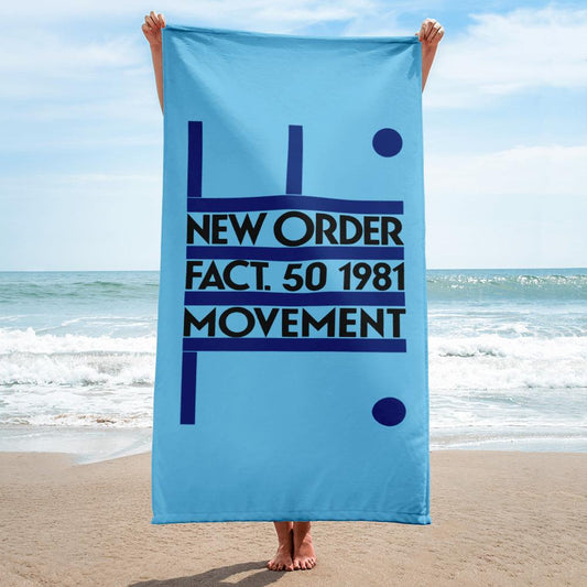 New Order - Movement - 1981 - Beach Towel