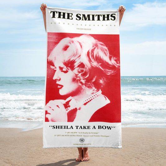The Smiths - Sheila Take A Bow - 1987 - Beach Towel