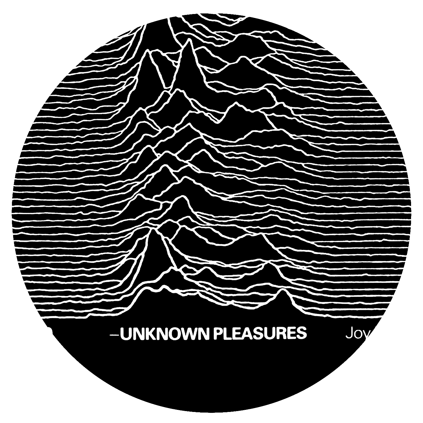 Joy Division - Unknown Pleasures - 1979 - UK Promo Poster Design - FAC 10