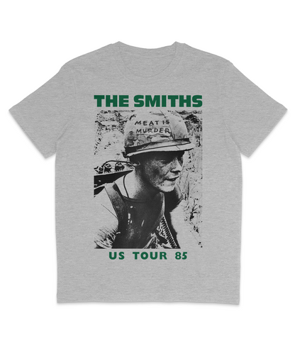 THE SMITHS - Meat Is Murder - 1985 - US Tour - Back Print