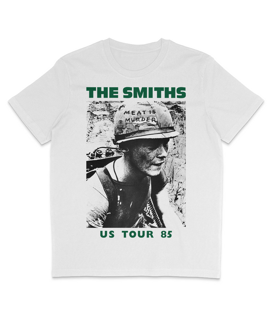 THE SMITHS - Meat Is Murder - 1985 - US Tour - Back Print