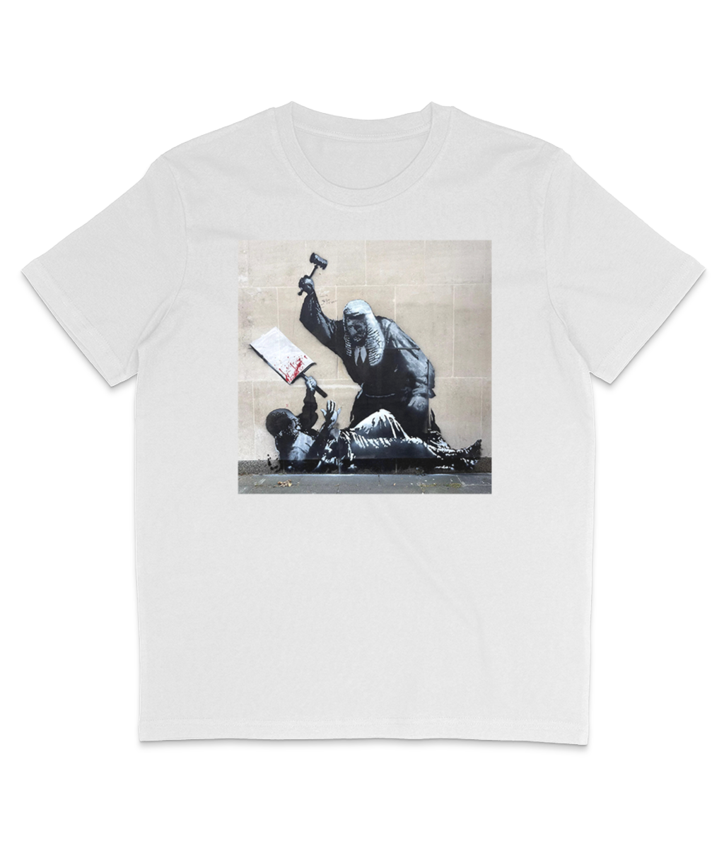 Banksy - Royal Courts Of Justice - Square