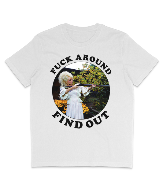 F**K Around Find Out - Black Text