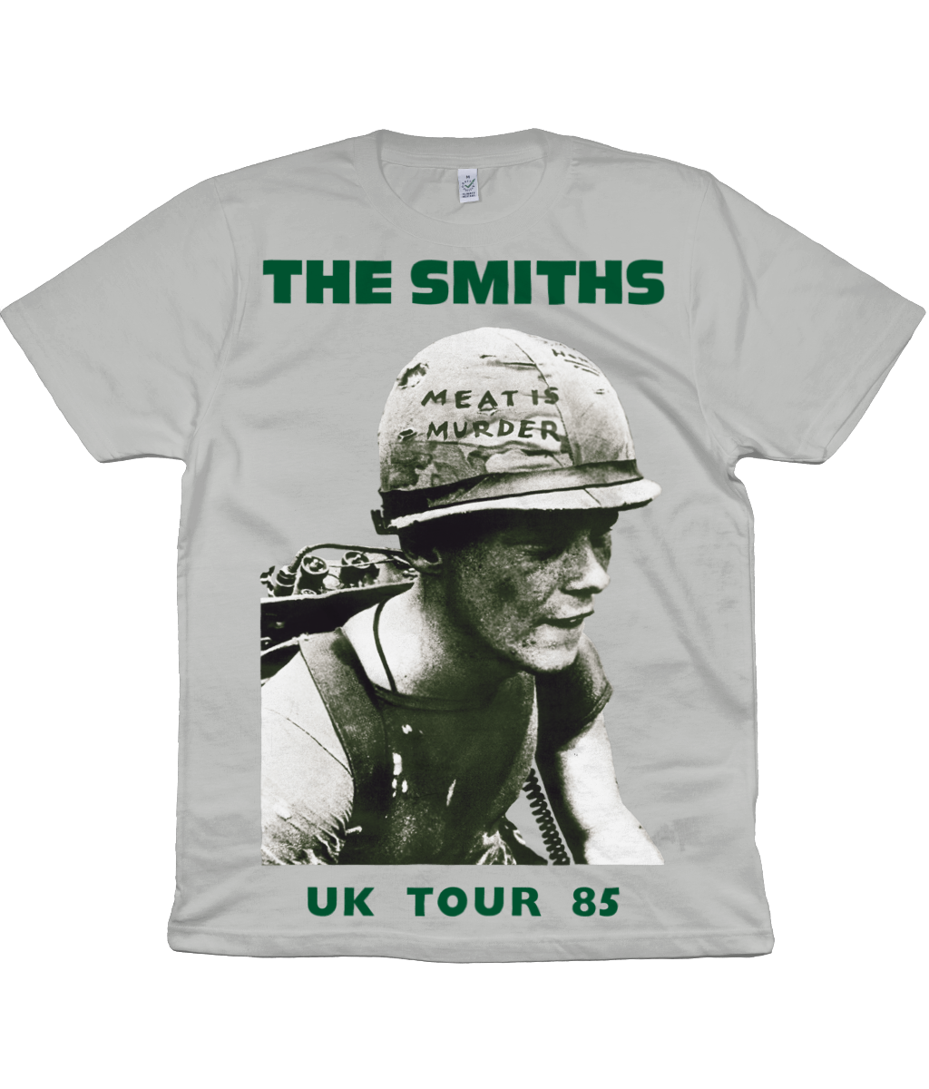 THE SMITHS - MEAT IS MURDER TOUR 1985 - Soldier - Green Text - Version 2