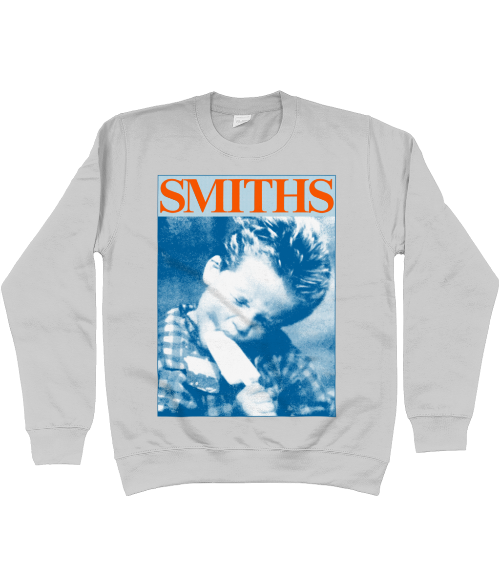 THE SMITHS - 'Boy With Lolly' - 1986 - Blue & Red - Sweatshirt