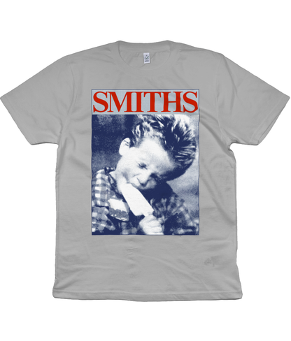 THE SMITHS - 'Boy With Lolly' - 1986 - Dark Blue & Red - Vintage Print Size