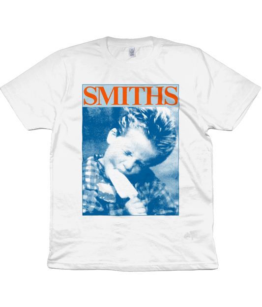 THE SMITHS - 'Boy With Lolly' - 1986 - Blue & Red - Vintage Print Size