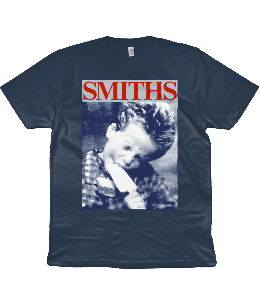 THE SMITHS - 'Boy With Lolly' - 1986 - Dark Blue & Red - Vintage Print Size