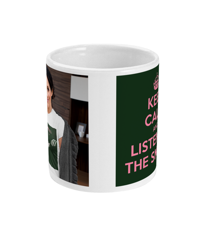 KEEP CALM AND LISTEN TO THE SMITHS - Pink & Green - Mug