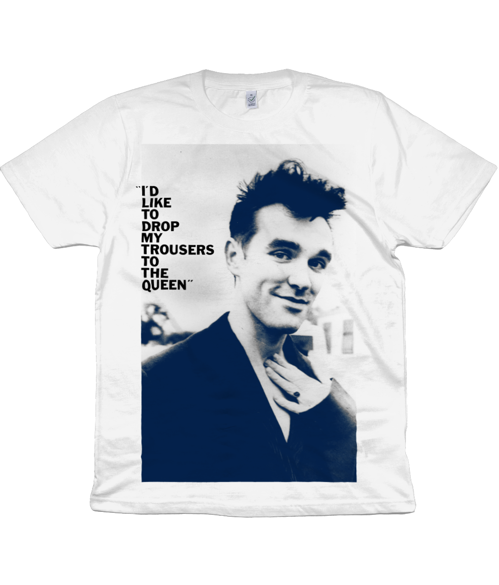 The Smiths - "I'D LIKE TO DROP MY TROUSERS TO THE QUEEN" - 1985 - Indigo Blue