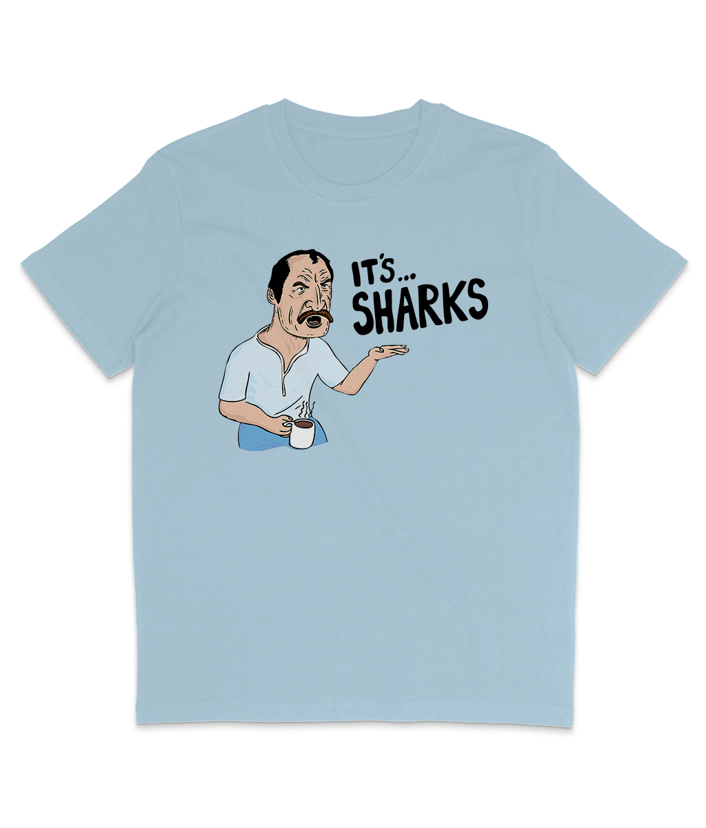 Paul Sykes - IT'S...SHARKS - Cartoon
