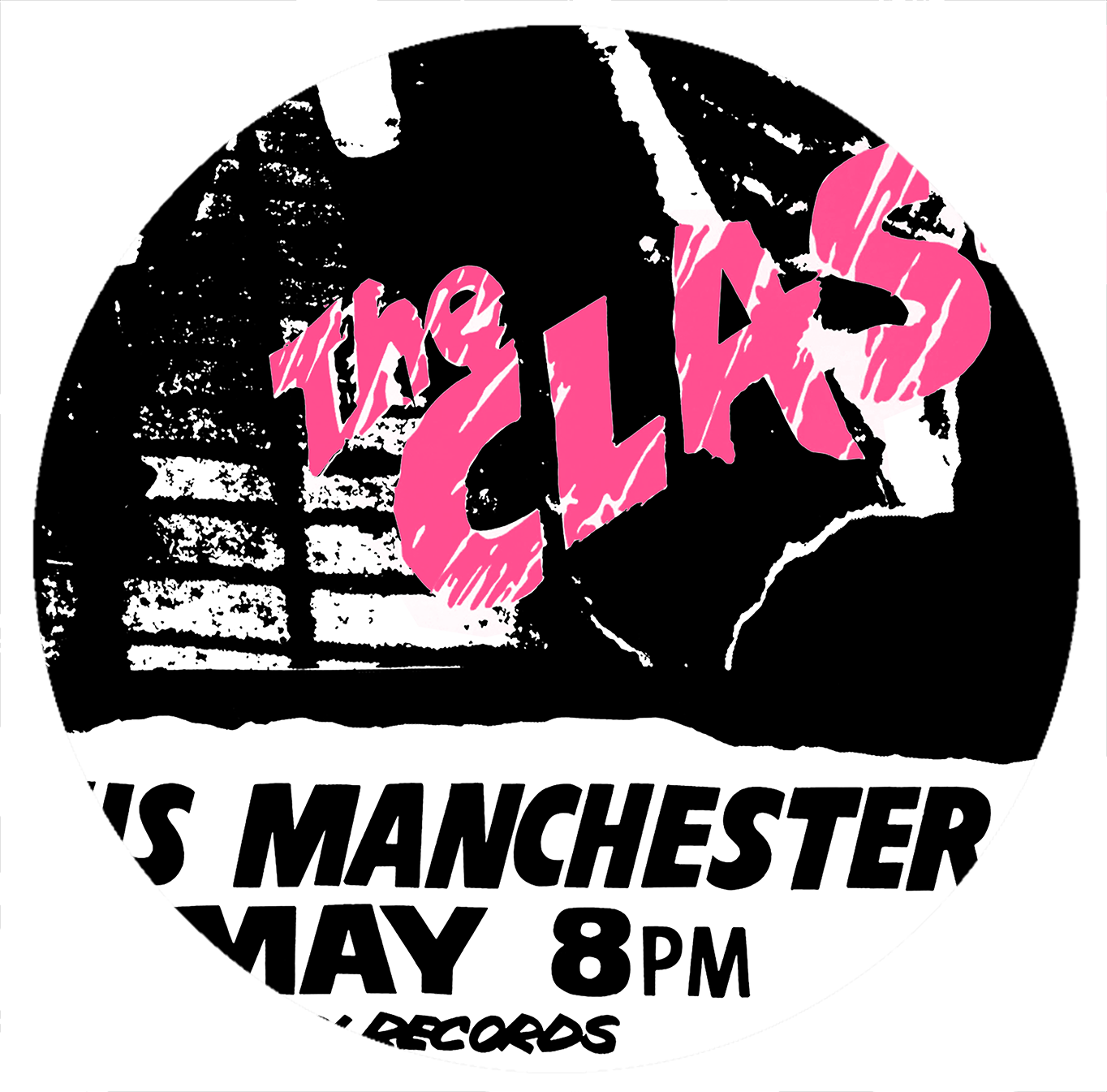 THE CLASH - MANCHESTER - ELECTRIC CIRCUS - 1977 - UK Concert Poster