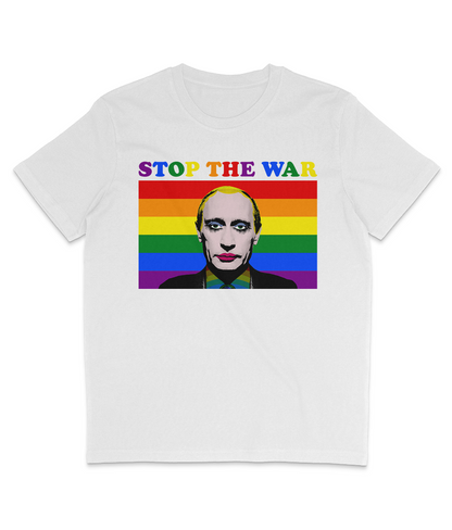 Putin - STOP THE WAR - Flag