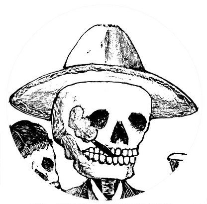 José Guadalupe Posada - Calavera Tapatia (A Skeleton from Guadalajara) - c1910