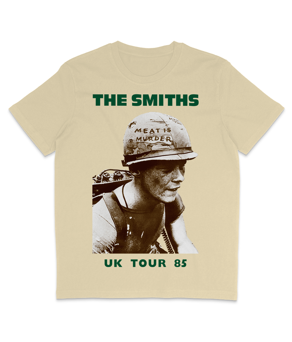 THE SMITHS - Meat Is Murder Tour 1985 - Soldier - Green Text