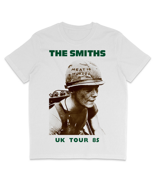 THE SMITHS - Meat Is Murder Tour 1985 - Soldier - Green Text