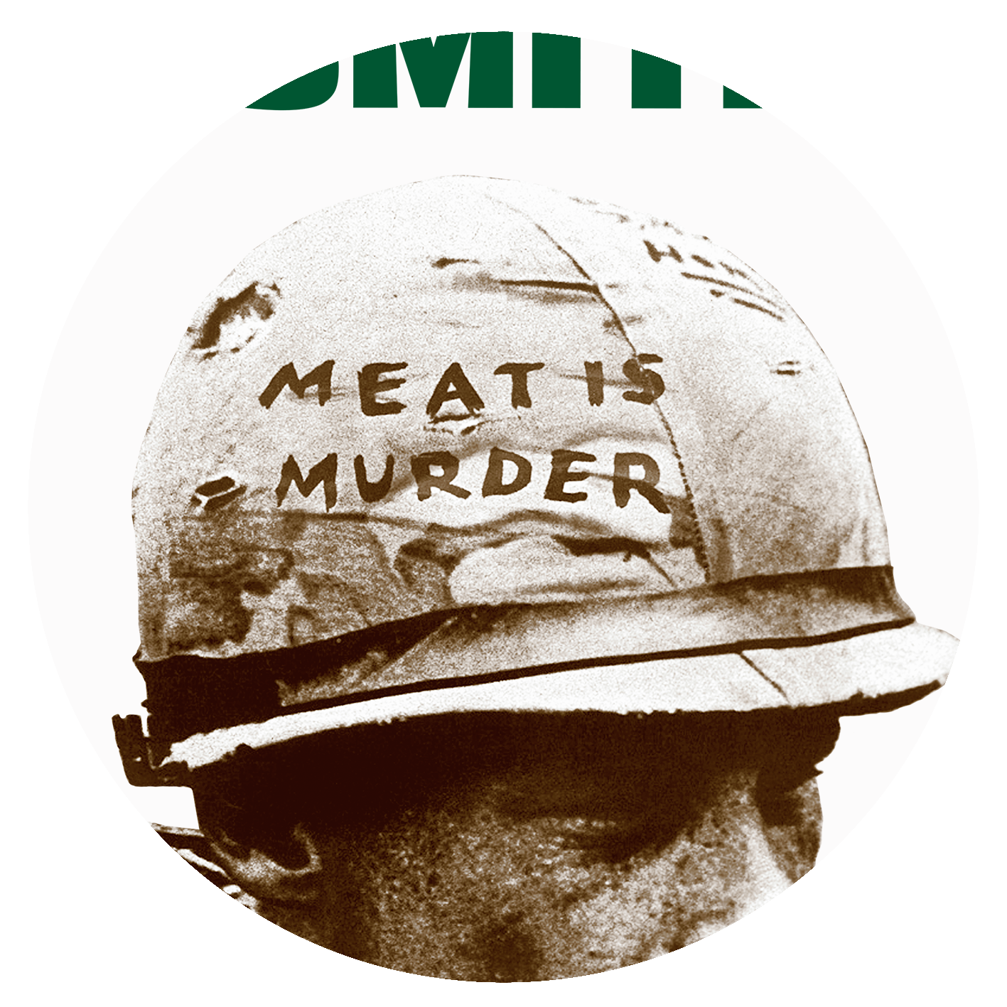THE SMITHS - Meat Is Murder Tour 1985 - Soldier - Green Text
